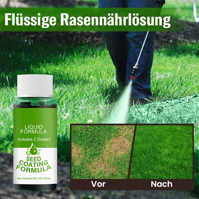 Flüssige Rasennährlösung
