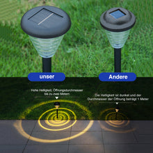 Laden Sie das Bild in den Galerie-Viewer, Wasserdichte Solar-Rasenlampen(2 Stück)