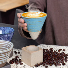 Laden Sie das Bild in den Galerie-Viewer, Retro-Kaffeetasse aus Keramik