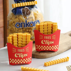 Lustige magnetische Pommes-Frites Lebensmittel Verschlussclip🍟