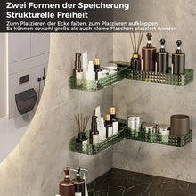 Laden Sie das Bild in den Galerie-Viewer, Multifunktionales, an der Wand montiertes, drehbares U-förmiges Aufbewahrungs-Eckregal