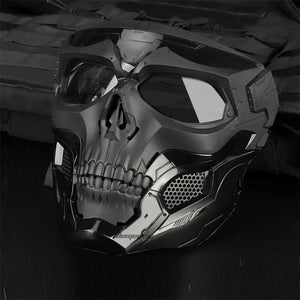 💀Totenkopf Horror Helmmaske💀