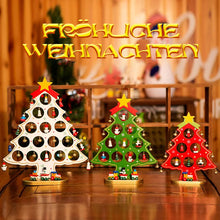 Laden Sie das Bild in den Galerie-Viewer, DIY Weihnachtsbaum-Set aus Holz