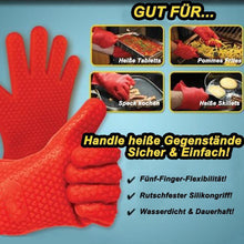 Laden Sie das Bild in den Galerie-Viewer, Bequee Hitzebeständige Silikonhandschuhe