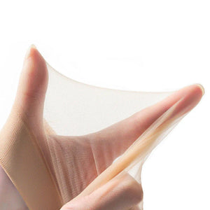 Unsichtbare und rutschfeste Crystal Silk Socken (10 Stücke)