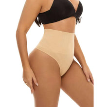 Laden Sie das Bild in den Galerie-Viewer, Bauchkontrollierender Shapewear-Tanga