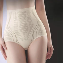 Laden Sie das Bild in den Galerie-Viewer, Eisseiden Ionenfaser Bauchkontrollierende Unterhose