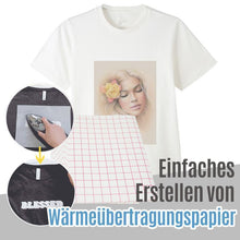Laden Sie das Bild in den Galerie-Viewer, Basteln Transferpapier für Inkjetdrucker（5 Blätter）
