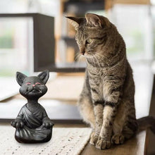 Laden Sie das Bild in den Galerie-Viewer, Buddha Katze