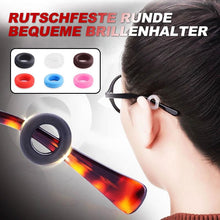 Laden Sie das Bild in den Galerie-Viewer, Rutschfeste runde bequeme brillenhalter (5 Paar)