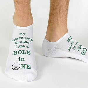 Glückliche Golfsocken