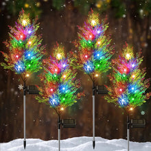 Laden Sie das Bild in den Galerie-Viewer, 🎄Solar Garten Weihnachtsbaum Licht(2 Stück)🌟