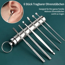 Laden Sie das Bild in den Galerie-Viewer, Ohrpickwerkzeug-Set aus Edelstahl