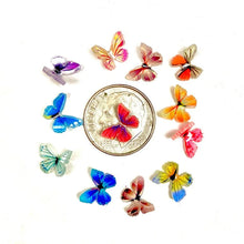 Laden Sie das Bild in den Galerie-Viewer, Nail Art Miniatur-Schmetterling