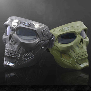 💀Totenkopf Horror Helmmaske💀