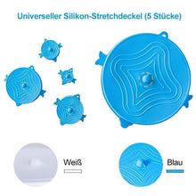 Laden Sie das Bild in den Galerie-Viewer, Universeller Silikon-Stretchdeckel (5 Stücke)