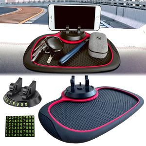 🚜Multifunktionale Auto-Antirutschmatte，Auto-Handyhalter🚜