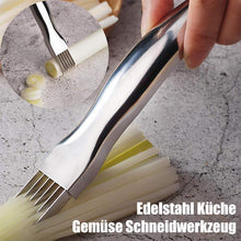 Laden Sie das Bild in den Galerie-Viewer, Edelstahl Küche Gemüse Schneidwerkzeug