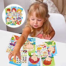 Laden Sie das Bild in den Galerie-Viewer, Kleinkind-Stickerbuch für Jungen und Mädchen
