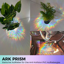Laden Sie das Bild in den Galerie-Viewer, 🌈PVC Bunte Adsorptionsregenbogenglasfensteraufkleber, 6 pcs🪐
