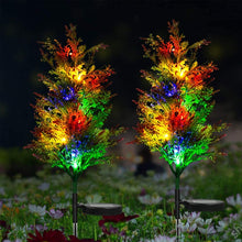 Laden Sie das Bild in den Galerie-Viewer, 🎄Solar Garten Weihnachtsbaum Licht(2 Stück)🌟