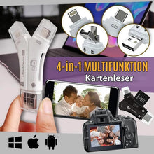 Laden Sie das Bild in den Galerie-Viewer, 4-in-1 iFlash Drive Kartenleser