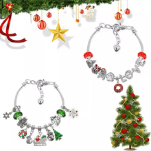 Laden Sie das Bild in den Galerie-Viewer, 🎅🎄DIY 24 Tage Weihnachts-Countdown-Kalender-Armbänder-Set