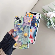 Laden Sie das Bild in den Galerie-Viewer, Hülle für iPhone Bunte Ölmalerei Exquisite Handyhülle
