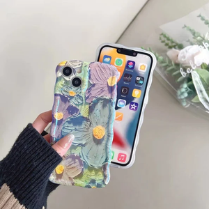 Hülle für iPhone Bunte Ölmalerei Exquisite Handyhülle