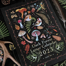 Laden Sie das Bild in den Galerie-Viewer, 📅2023 Dark Forest Lunar Calendar ☘