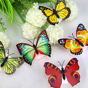 🦋Leuchtender Schmetterling Wandaufkleber