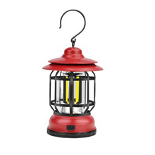 Laden Sie das Bild in den Galerie-Viewer, Tragbare Retro Camping Lampe