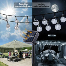 Laden Sie das Bild in den Galerie-Viewer, Solarbetriebene LED-Lichterketten für den Außenbereich