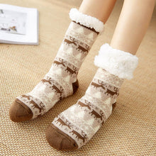 Laden Sie das Bild in den Galerie-Viewer, Ultra-Plüsch Weiche Rutschfeste Socken (1 Paar)
