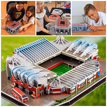 Laden Sie das Bild in den Galerie-Viewer, 3D dreidimensionales Fußballfeld-Puzzle