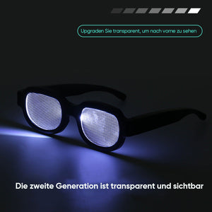 👓LED leuchtende Brillen👓