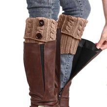 Laden Sie das Bild in den Galerie-Viewer, 🎁Wärmer Geschenk🎅Stricksocken für Stiefel