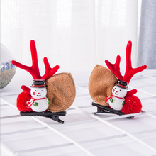 Laden Sie das Bild in den Galerie-Viewer, 🎅Weihnachten Geweih Plüsch Haarnadeln