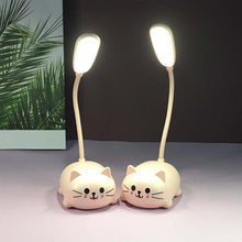 Laden Sie das Bild in den Galerie-Viewer, Cartoon Katze LED Schreibtischlampe