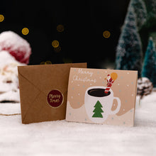 Laden Sie das Bild in den Galerie-Viewer, Vergoldete Weihnachtskarten