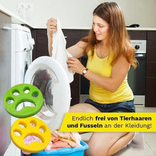 Laden Sie das Bild in den Galerie-Viewer, Tierhaare beim Waschen und Trocknen entfernen
