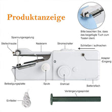 Laden Sie das Bild in den Galerie-Viewer, Mini Tragbare Handnähmaschine