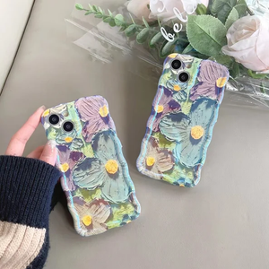Hülle für iPhone Bunte Ölmalerei Exquisite Handyhülle