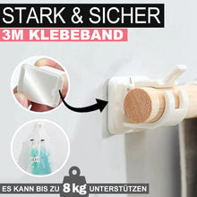 Laden Sie das Bild in den Galerie-Viewer, Nagelfreie verstellbare Stangenhalter