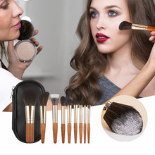 Laden Sie das Bild in den Galerie-Viewer, Mini 9-teiliges Make-up-Pinsel-Set