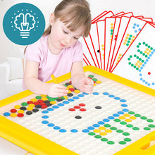 Laden Sie das Bild in den Galerie-Viewer, Magnetisches Bohnen-Zeichenbrett Für Kinder