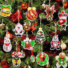 Laden Sie das Bild in den Galerie-Viewer, Weihnachten Diamant Gemälde Aufkleber Kit