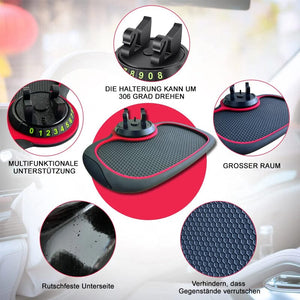🚜Multifunktionale Auto-Antirutschmatte，Auto-Handyhalter🚜