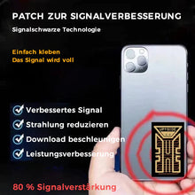 Laden Sie das Bild in den Galerie-Viewer, Aufkleber zur Signalverbesserung für Handy - Signalverstärker