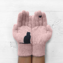 Laden Sie das Bild in den Galerie-Viewer, Handschuhe aus Baumwolle im Katzenstil